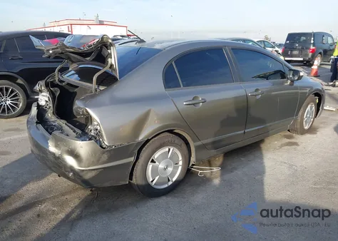 2008 Honda Civic Hybrid z USA, uszkodzony, nr VIN JHMFA36208S018224